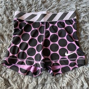 Nike Pro Purple and Black Patterned Spandex🔮